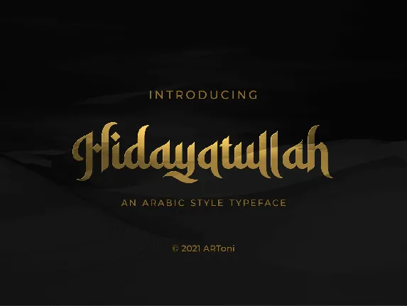 Hidayatullah font