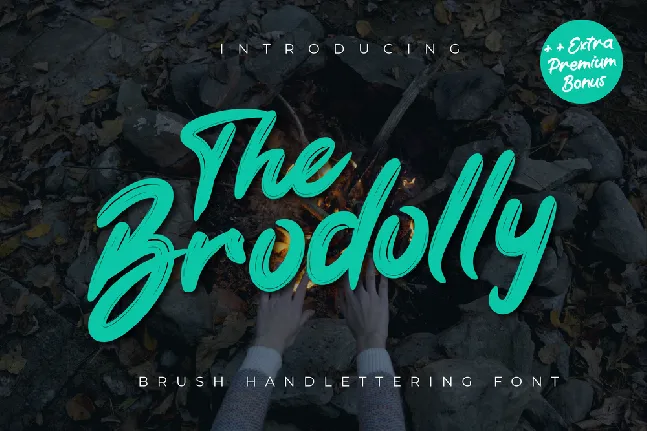 The Brodolly font