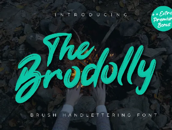 The Brodolly font