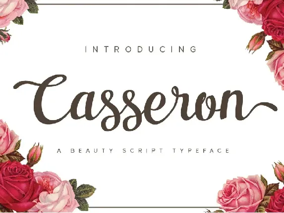 Casseron font