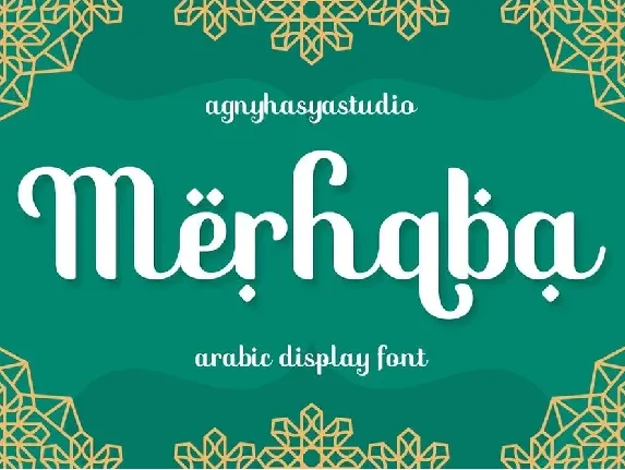 Merhaba font