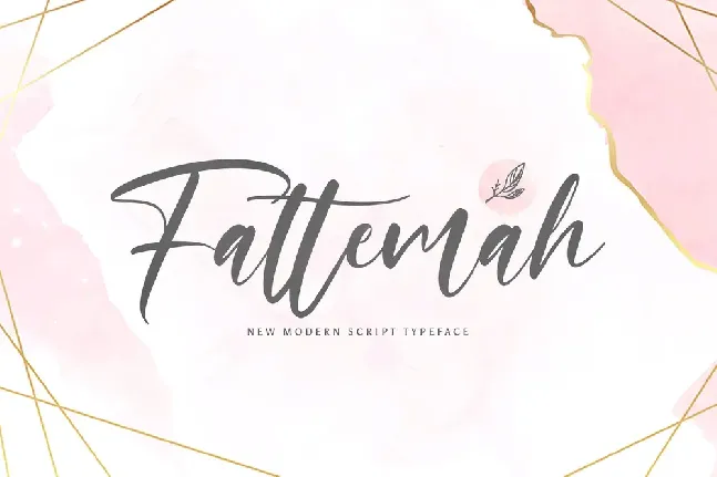 Fattemah font