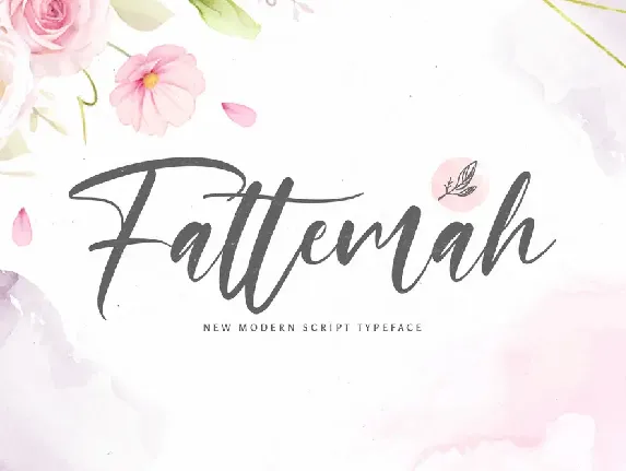 Fattemah font