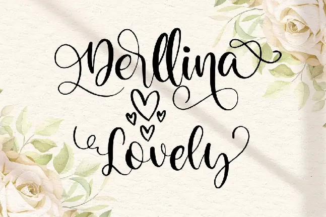 Derllina font