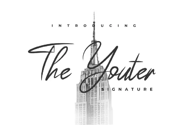 The Youther Demo font