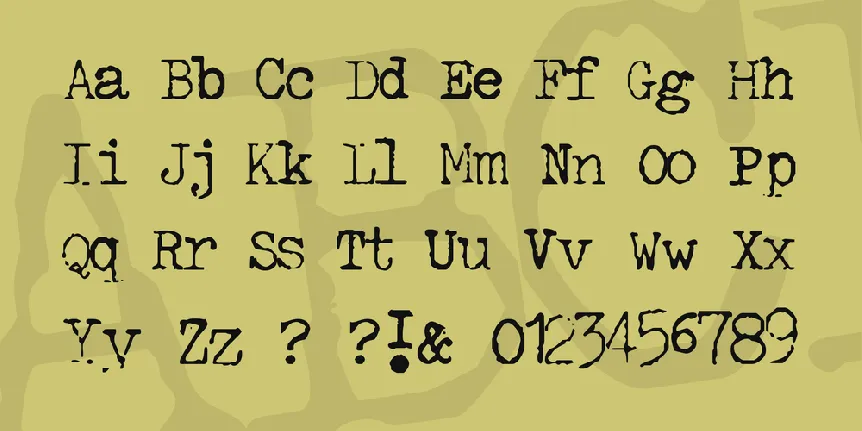 GF Halda font