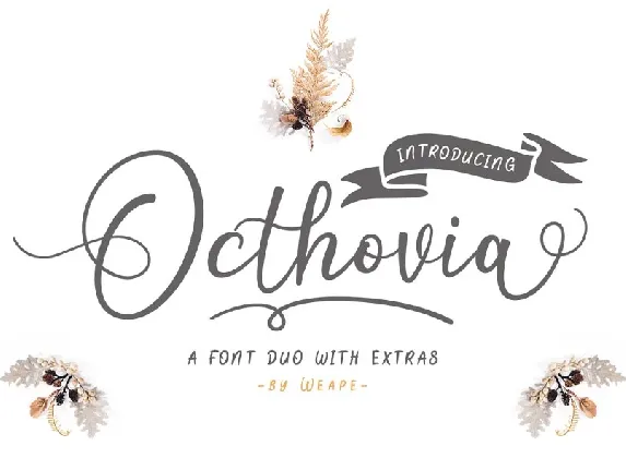 Octhovia Duo font