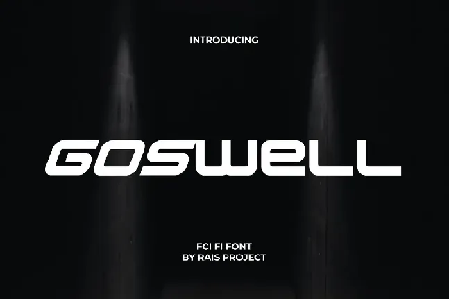 Goswell Demo font