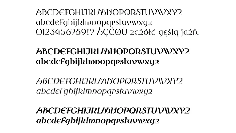 Round Style font