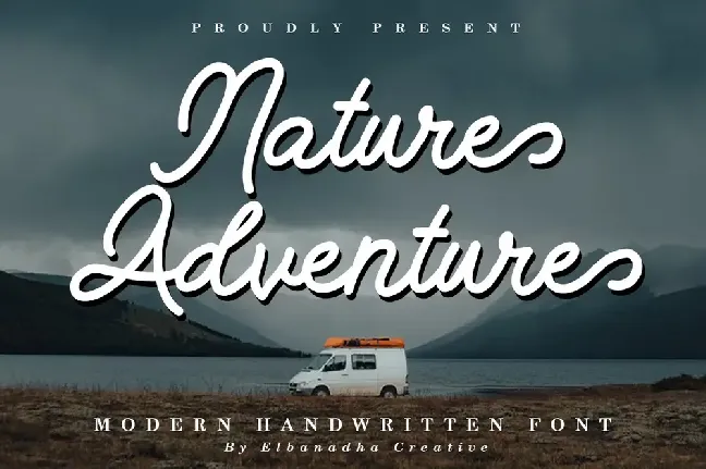 NATURE ADVENTURE DEMO font