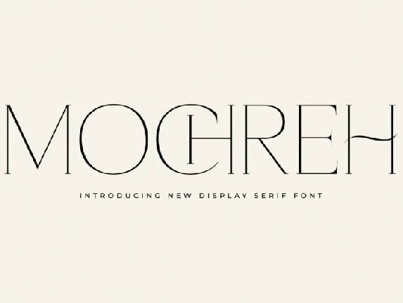 Mochreh font