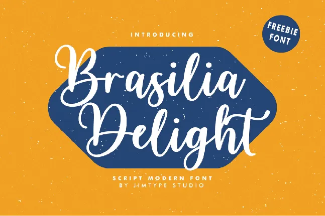 Brasilia Delight font