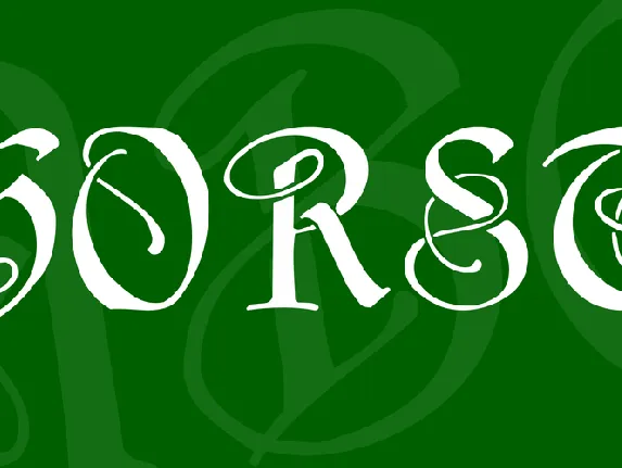 Horst font