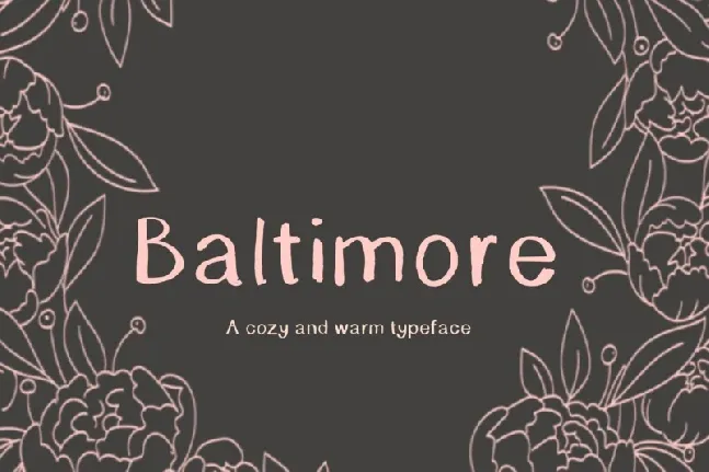 Baltimore Typeface font