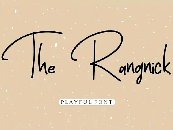 The Rangnick font