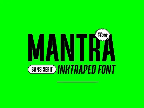 Mantra font