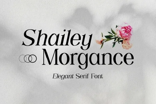 Shailey Morgance font