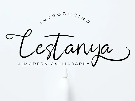 Lestanya font