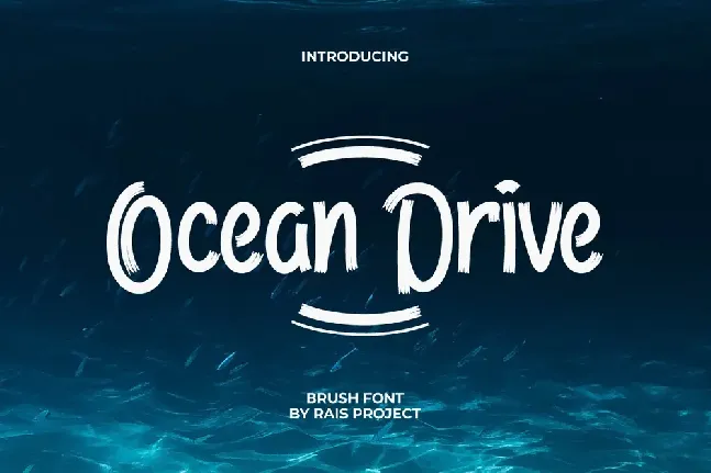 Ocean Drive Demo font