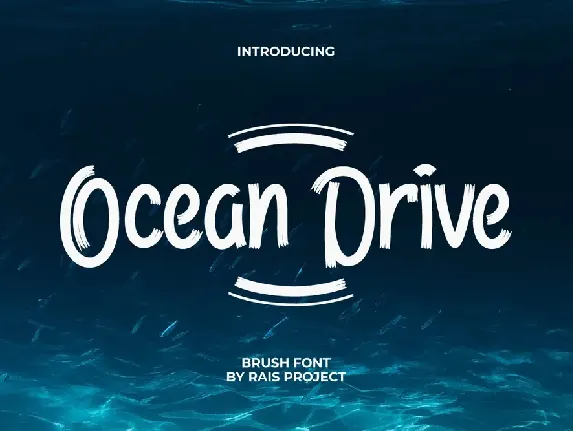 Ocean Drive Demo font