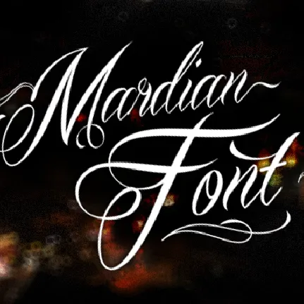 Mardian Demo font