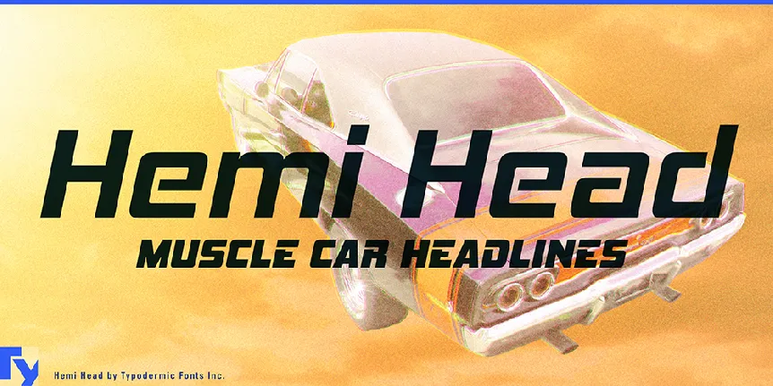 Hemi Head font