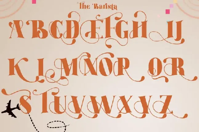 The Barista – Serif font