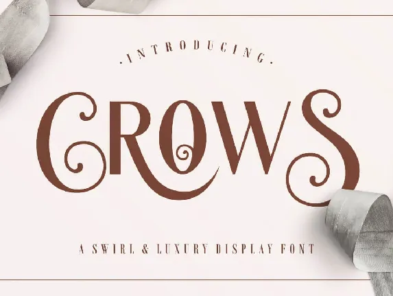 Crows font