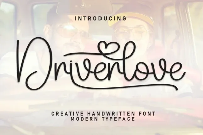 Driverlove Script font