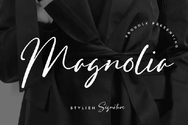 Magnolia font