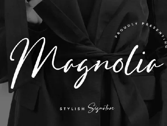 Magnolia font