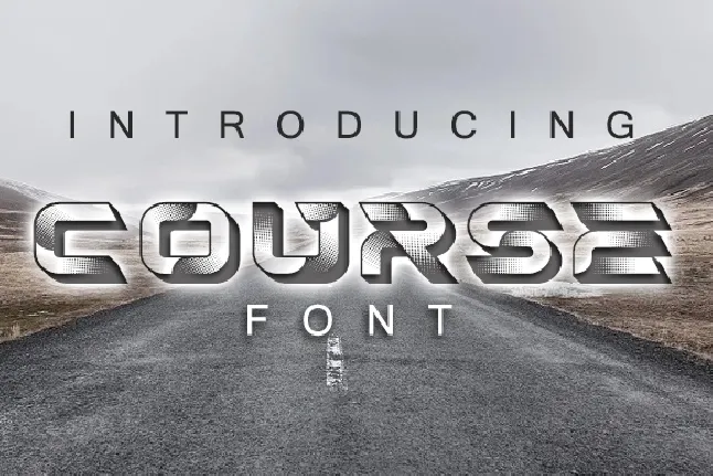 Course font