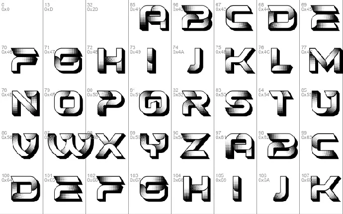 Course font