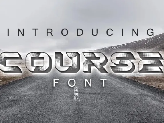 Course font