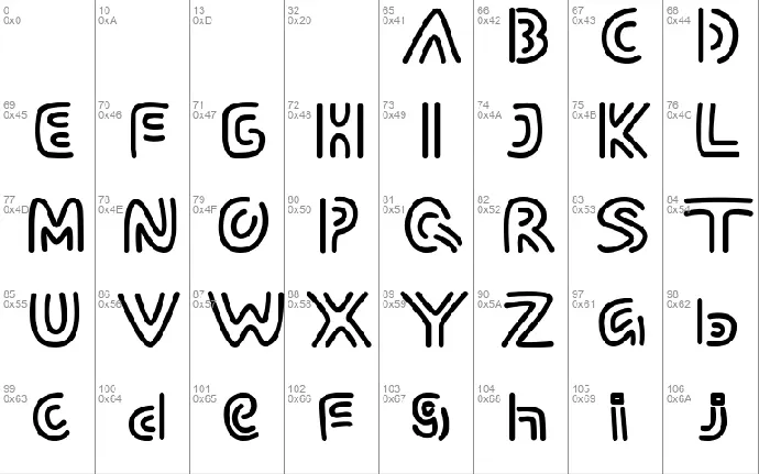 Snooper Bear Demo font