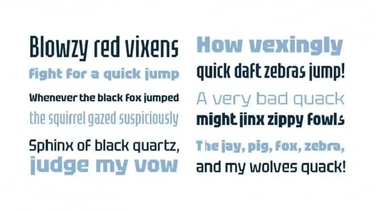 Tektur Display font