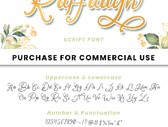 Raffadyn - Personal Use font