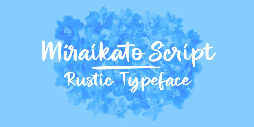 Miraikato Script PERSONAL USE font