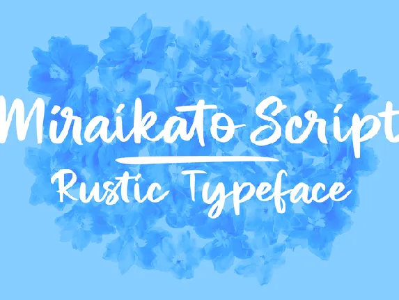 Miraikato Script PERSONAL USE font