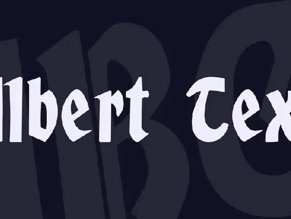 Albert Text font