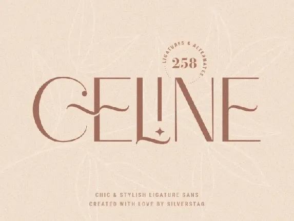 Celine Typeface font