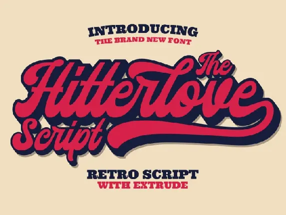 Hitterlove font