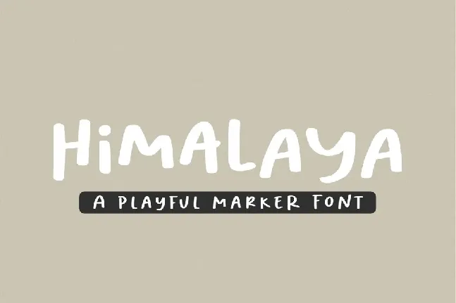 Himalaya Typeface font