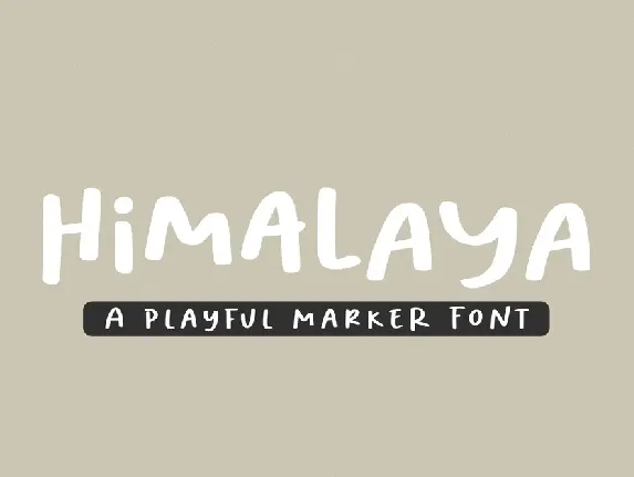 Himalaya Typeface font