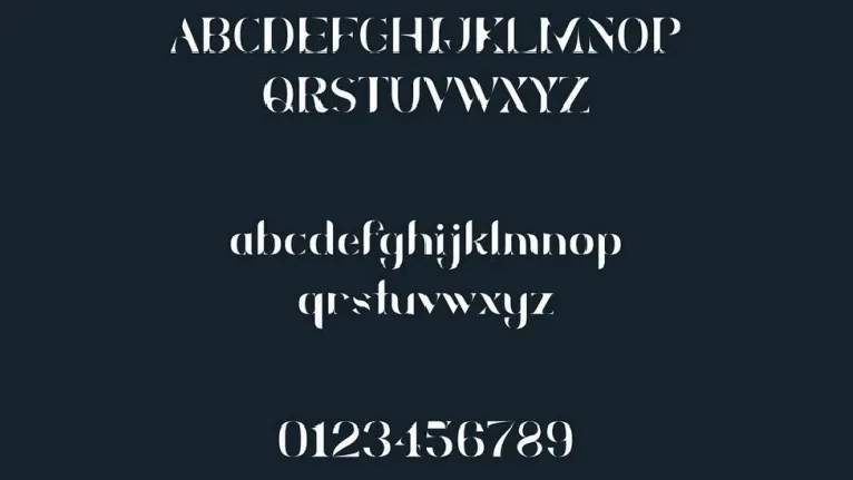 Oscilla font