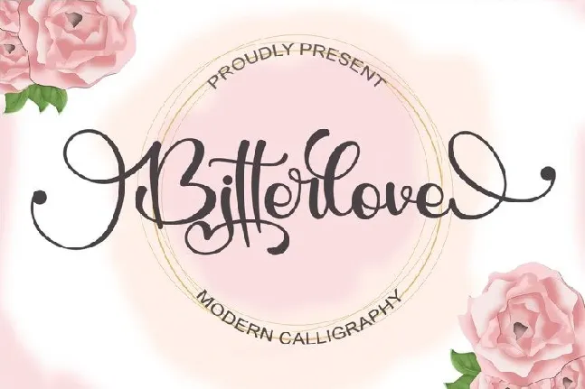 Bitterlove font