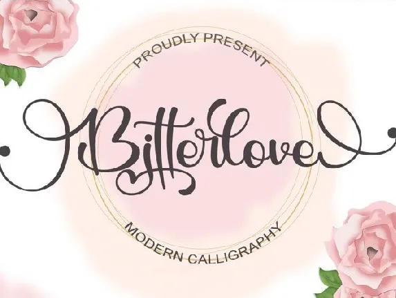 Bitterlove font