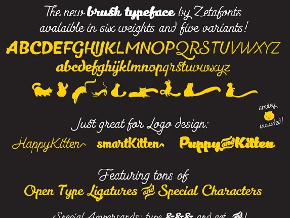 Kitten Typeface Free font