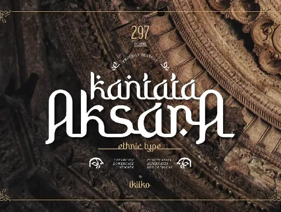 Kantata Aksara font