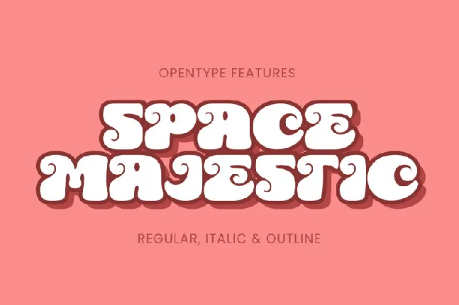 Space Majestic font